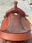 Used Dakota 15” Pleasure/Trail Western Leather Saddle