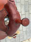 Used Dakota 15” Pleasure/Trail Western Leather Saddle
