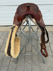 Used Dakota 15” Pleasure/Trail Western Leather Saddle