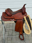 Used Dakota 15” Pleasure/Trail Western Leather Saddle