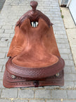 Used Dale Chavez 16" Reiner Western Saddle with Headstall & Wither/Spine Relief Gel Pad
