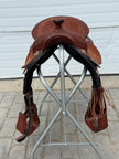 Used Dale Chavez 16" Reiner Western Saddle with Headstall & Wither/Spine Relief Gel Pad