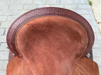 Used Dale Chavez 16" Reiner Western Saddle with Headstall & Wither/Spine Relief Gel Pad