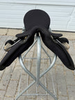 Used Riviera Pro Am All Purpose Black Synthetic English Horse Saddle