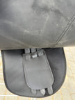 Used Riviera Pro Am All Purpose Black Synthetic English Horse Saddle