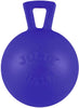 Jolly Pets Tug-n-Toss Mini Dog Toy, Blue, 3-in