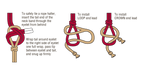 Weaver Silvertip Four Knot Transition Rope Halter With Sliding Ring