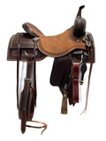 Outlaw Outfitters 17” Western Cutter Saddle