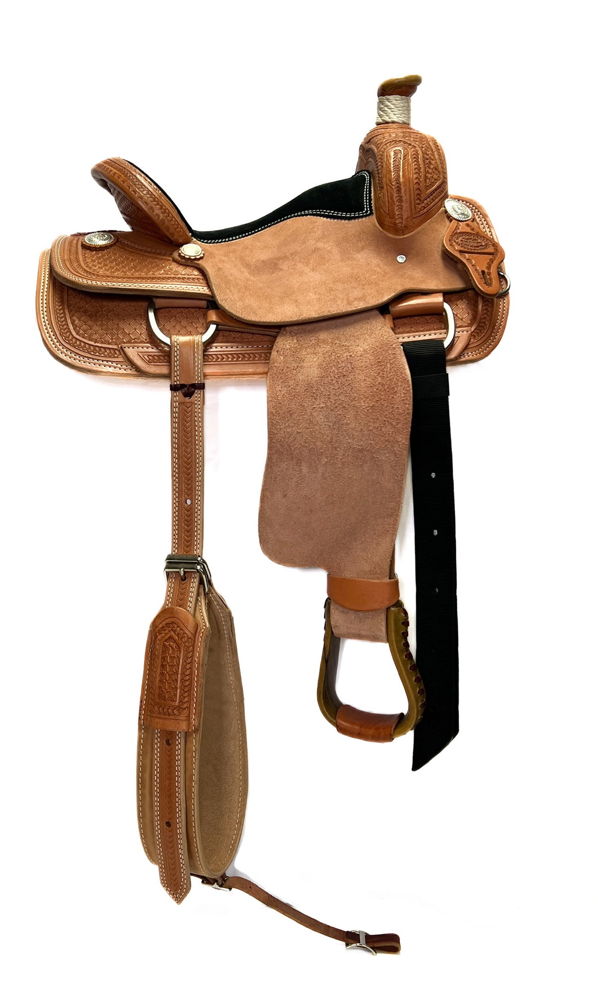 Outlaw Outfitters 12” Youth Western Ranch Saddle