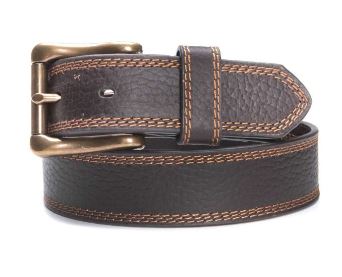 Nocona HD Xtreme Brown Triple Stitched Work Belt