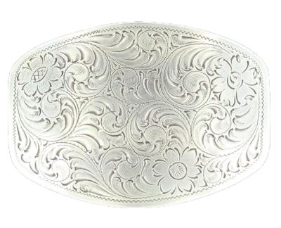 Nocona Small Scroll Western Belt Buckle