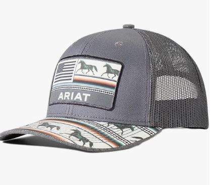 Ladies Ariat Stripe Horse Cap