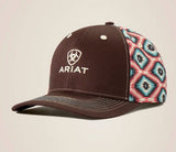 Ladies Ariat Logo Aztec Back Cap