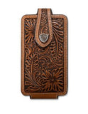 Ariat Embossed Floral Cell Phone Case
