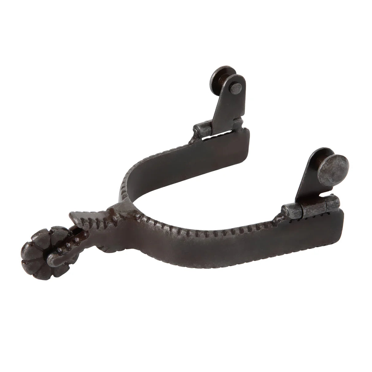 Weaver Ladies' Western Spurs with Plain Buffed Brown Band