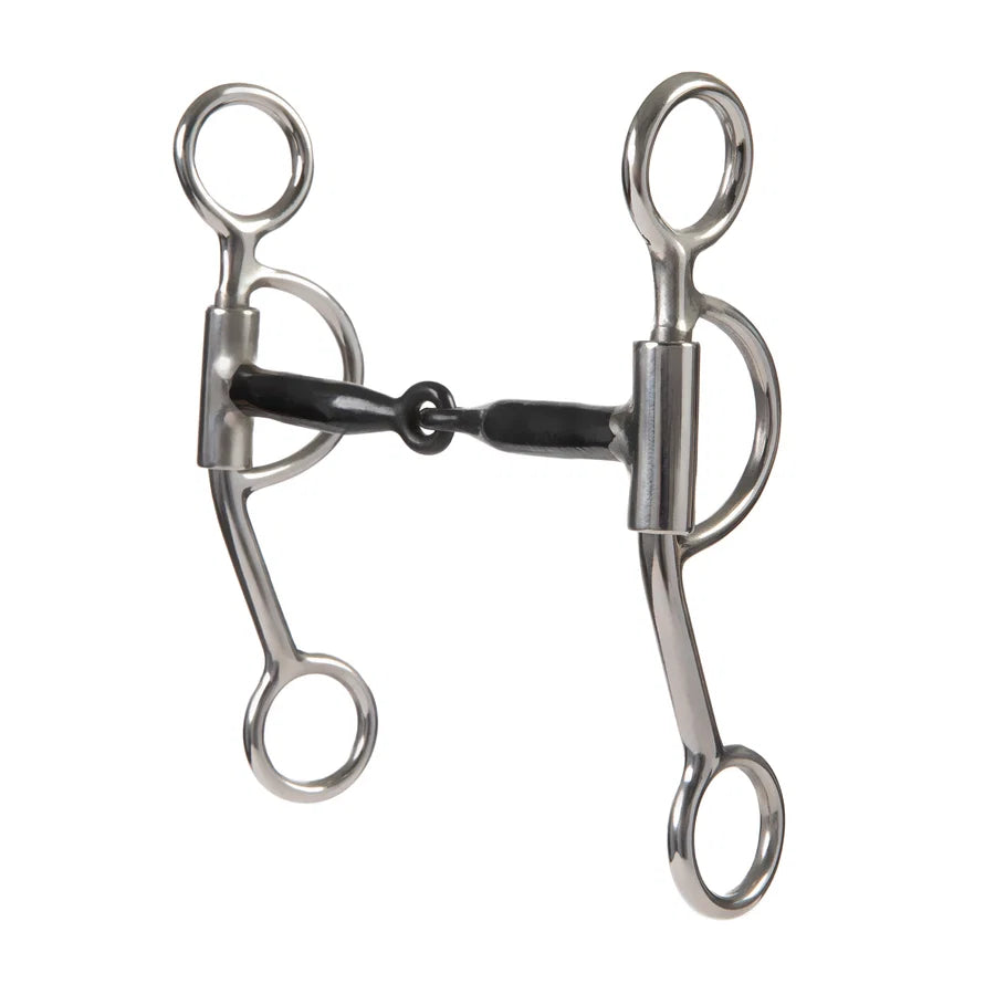 Weaver All Purpose Bit - 5" Sweet Iron Snaffle Mouth with Copper Inlay
