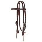 Weaver Western Havana Brown Bridle Leather Headstall