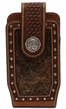 Nocona Medium Calf Hair Concho Cell Phone Case