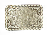 Nocona Scroll Western Belt Buckle