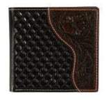 Nocona Floral Overlay Bi-Fold Wallet