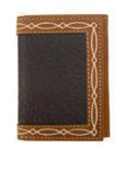 Nocona Boot Stitched Tri-Fold Wallet
