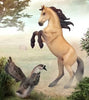 Breyer CollectA Warlander Mare Rearing | Buckskin