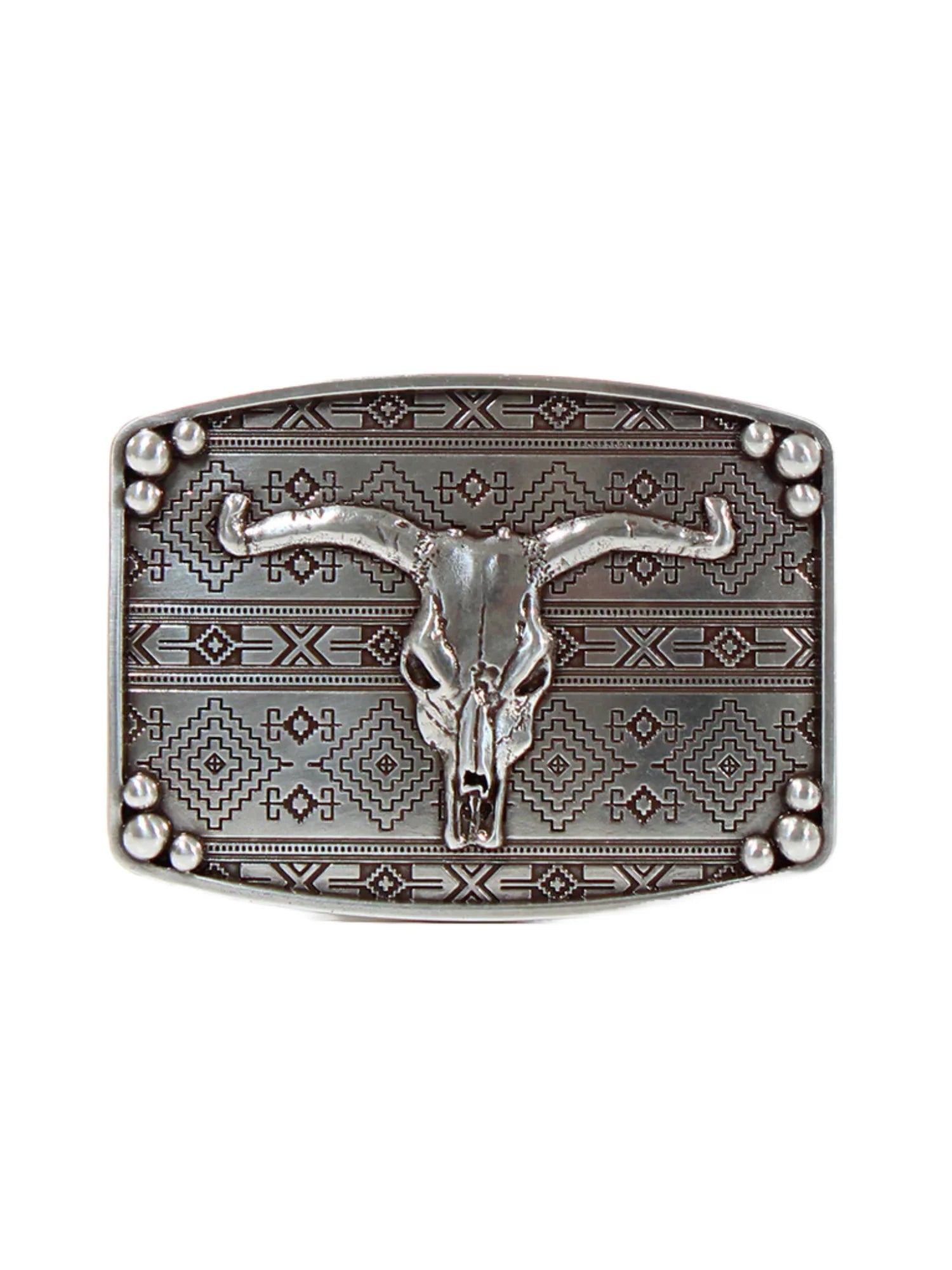 Nocona Skull Head Belt Buckle