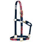 Weaver Leather Nylon Pattern Adjustable Horse Halter