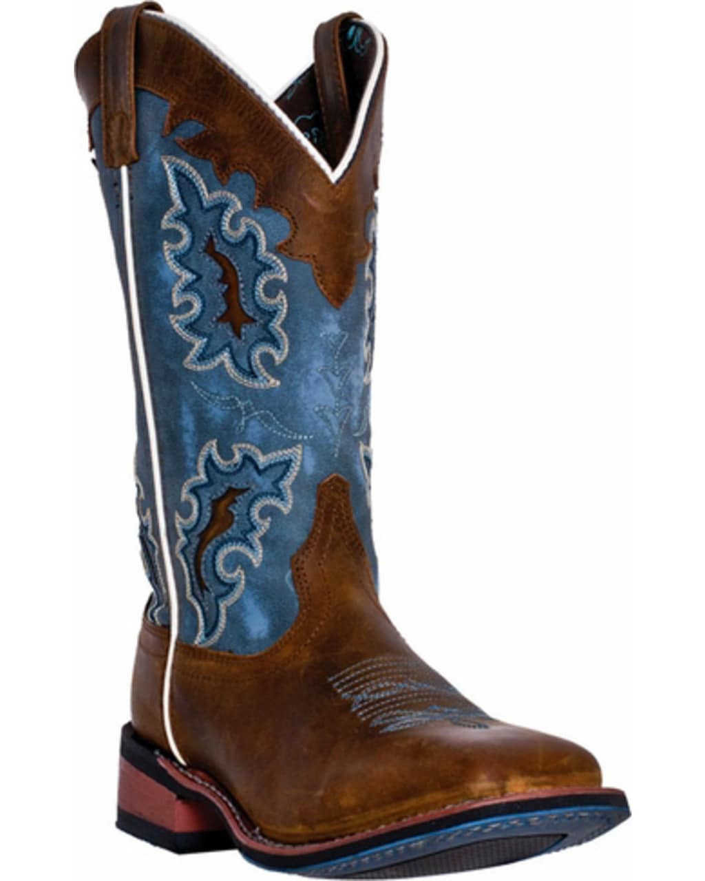 Ladies’ Laredo Cowboy Approved Isla Wide Square Toe Boot