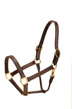 Tory Leather Horse Size Triple Stitched Halter
