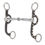 Weaver Professional Antiqued Argentine Snaffle Mouth Bit