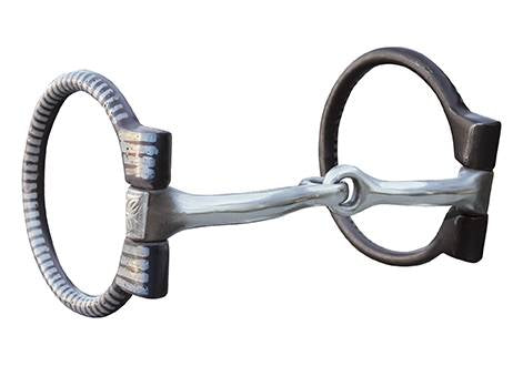 Professional’s Choice Bob Avila D Ring Snaffle with Silver