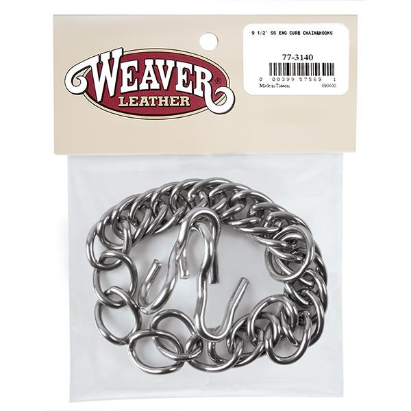 Weaver English Curb Chain With Hooks Sets