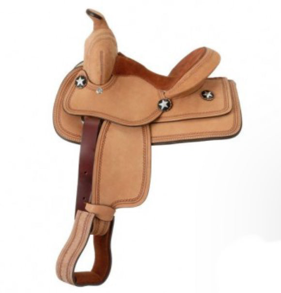 King Series Bobcat Youth Competition Western Saddle