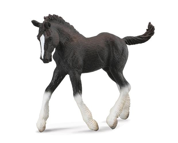 Breyer CollectA Black Shire Foal