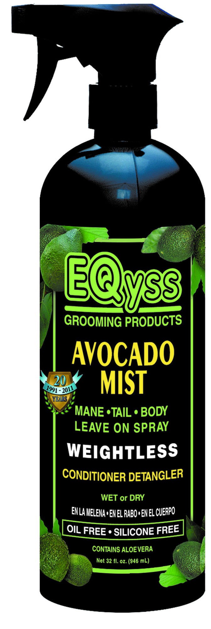 EQyss Avocado Mist Weightless Conditioner Detangler