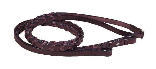 Tory Leather Horse Laced Reins