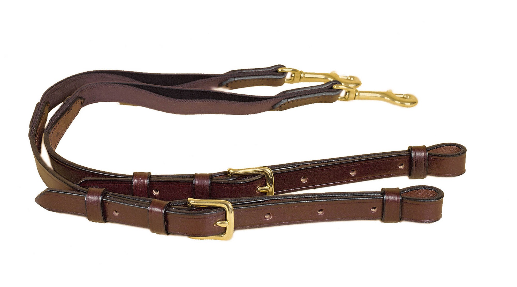 Tory Leather Bridle Leather And Elastic Pony Side Rein