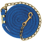 Weaver Poly Lead Rope with Brass Plated Swivel Chain