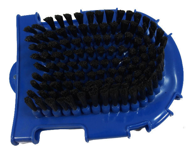 Dual Grooming Glove Bristle Brush & Curry Knobs