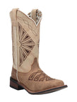 Women’s Laredo Cowboy Approved Kite Days Leather Boot