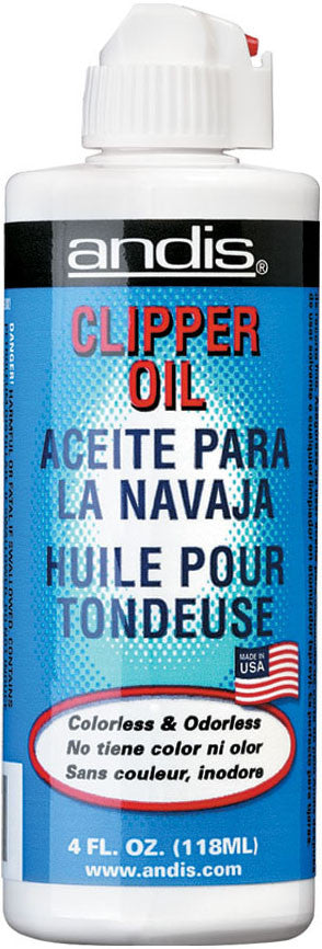Andis Liquid Clipper oil 4 oz.