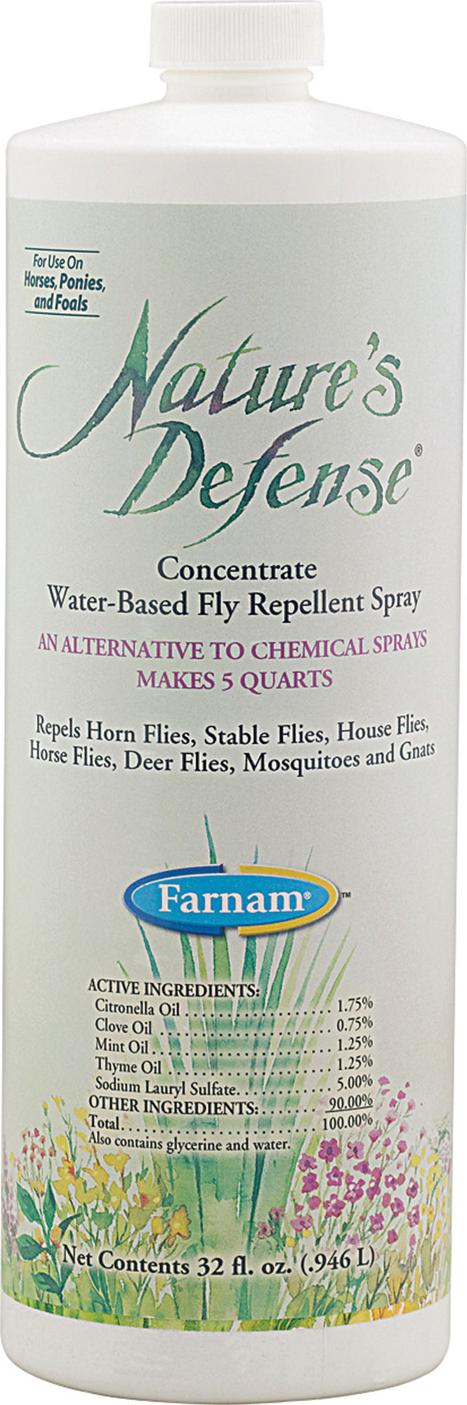 Nature’s Defense Water Based Concentrate Fly Repellent
