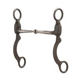 Weaver Pro Series 5" Short Shank Horse Bit, Sweet Iron Snaffle  Mouth with Copper Inlay