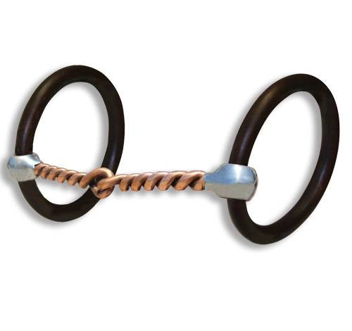 Professional’s Choice Bob Avila Copper Twisted Mouth Snaffle Bit