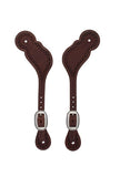 Weaver Leather Synergy® Hand Tooled Mayan Spur Straps with Designer Hardware
