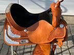 Used High Horse Pasadena 16” Western Show Saddle with Headstall