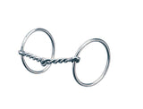Weaver All Purpose Single Twisted Wire Mouth Ring Snaffle Bit