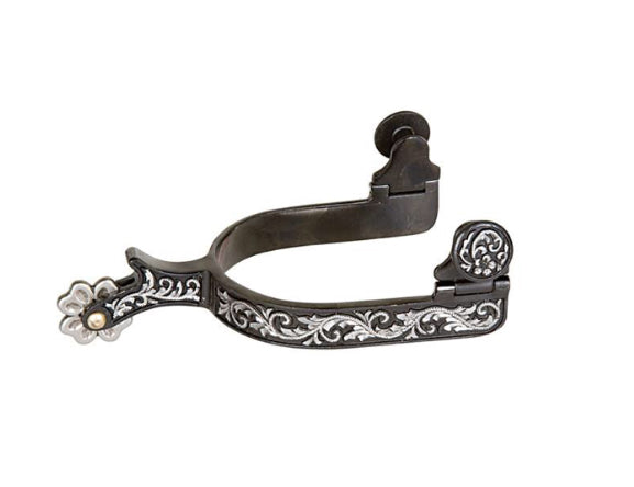 Ladies’ Weaver Leather Spurs with Engraved Trim
