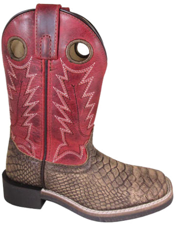 Child Smoky Mountain Viper Square Toe Boots